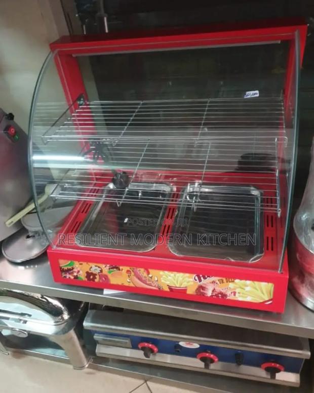 Imported Chips Warmer Display