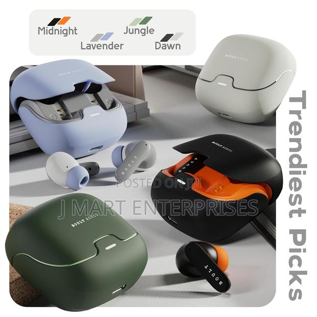 TWS Bluetooth 5.3 Truly Wireless in Ear Earbuds (Black) 100 HRS - thumbnail 4