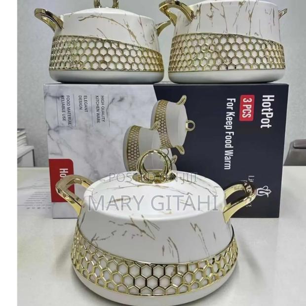 Premium Luxury Quality Hotpots
Set of 3pcs.
