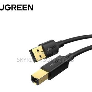 Ugreen Usb 2.0 Am to Bm Print Cable 1.5m (Black) – Us135 - thumbnail 2