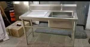 Heavy Duty Stainless Steel Single Bowl Sink