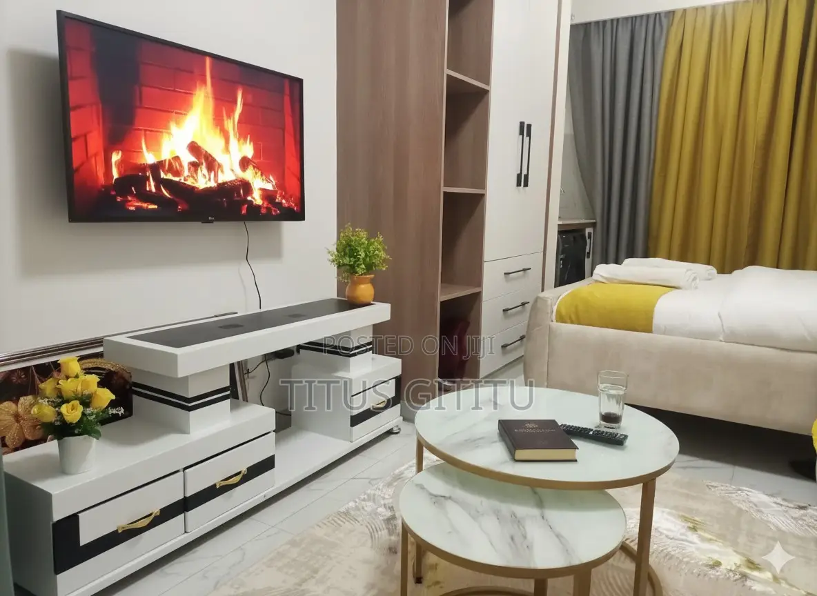Luxury Studio Airbnb in Kilimani | Ngong Rd Near Prestige | Study Area