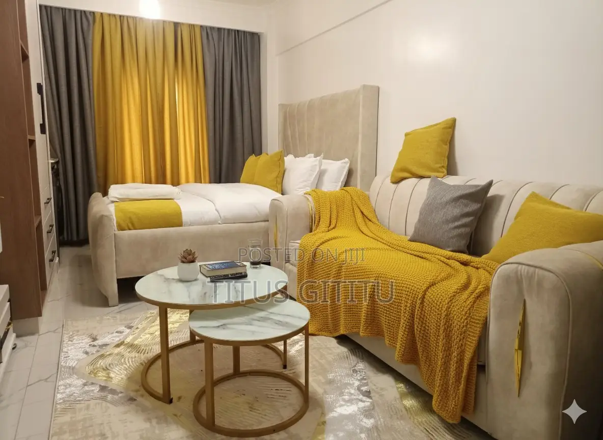 Luxury Studio Airbnb in Kilimani | Ngong Rd Near Prestige | Study Area