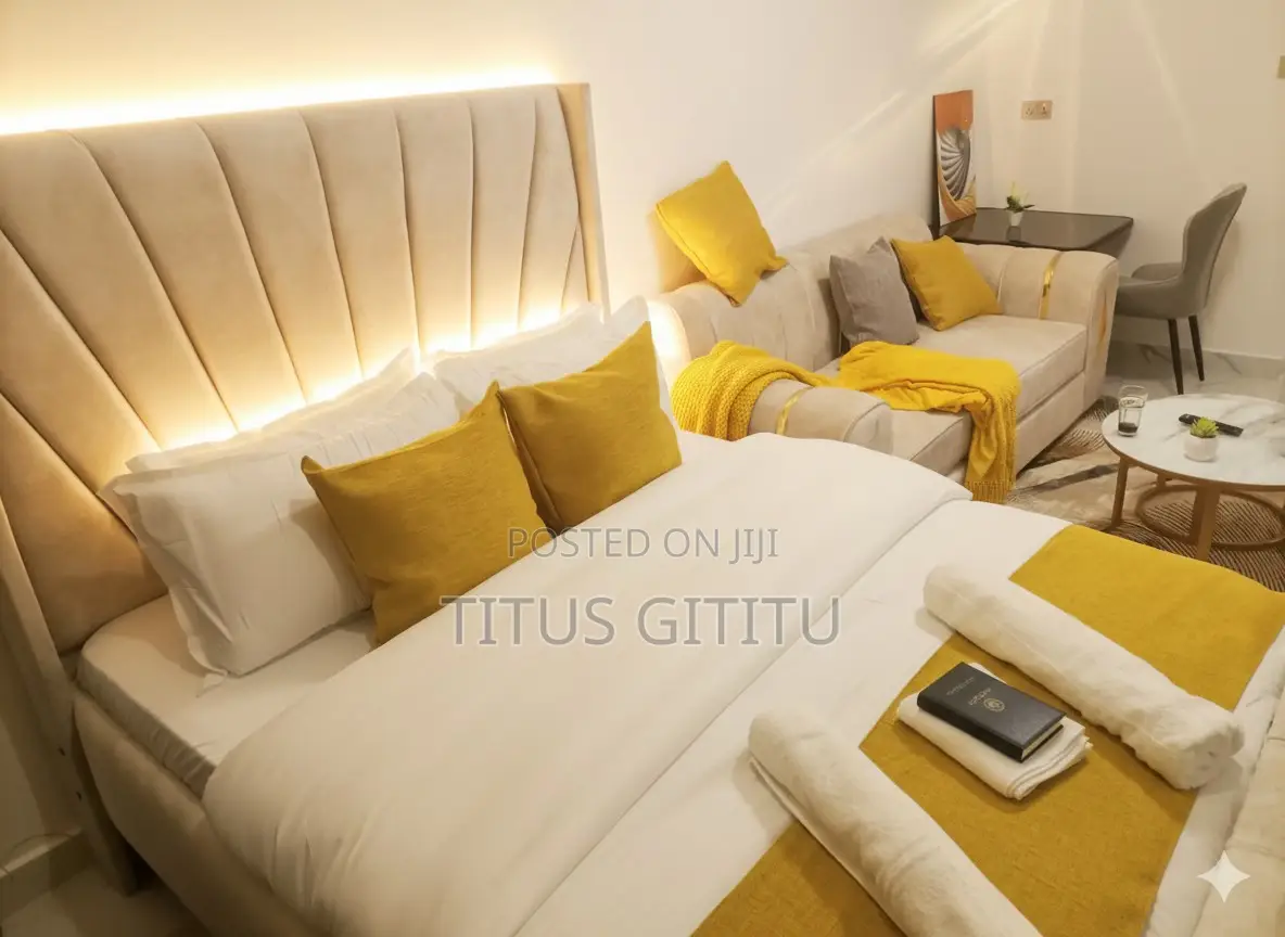 Luxury Studio Airbnb in Kilimani | Ngong Rd Near Prestige | Study Area