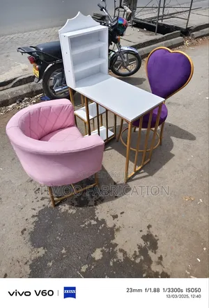Nail Table , Sets of Love Seat and Stiling
