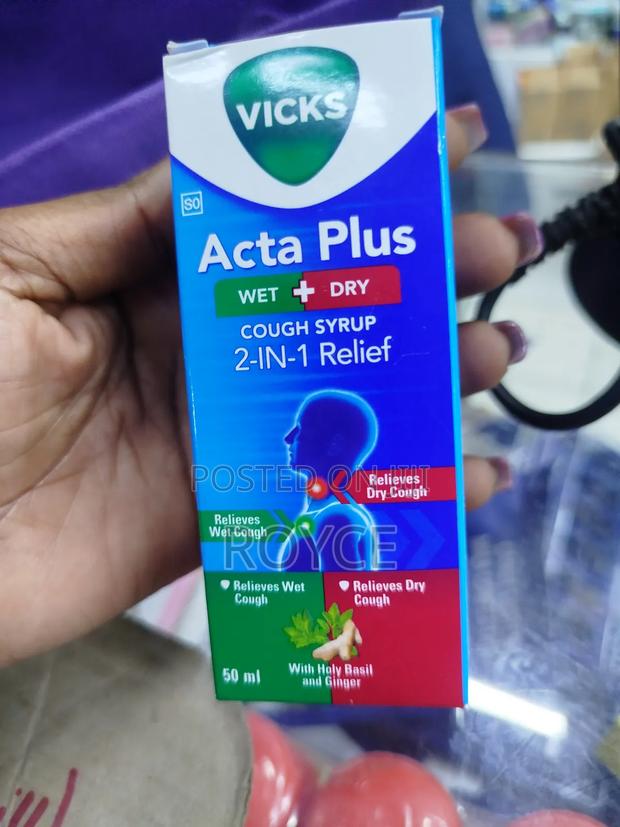 Vicks Acta Plus Wet + Dry Cough Syrup - thumbnail 5