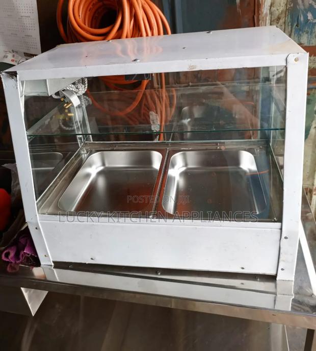 Stainless Steel Warmer/Display.