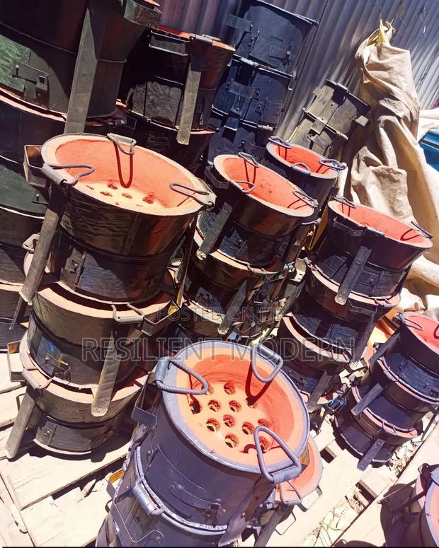 Locally Made Charcoal Jikos - main view