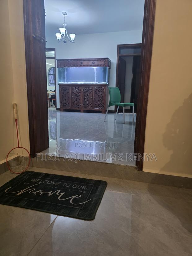 Executive Solid Wood Aquarium - Complete Aquatic Setup - main view