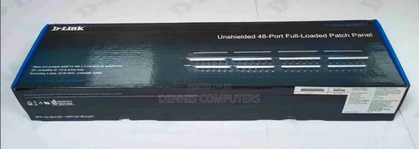 D-Link NPP C61blk481 48port Patch Panel