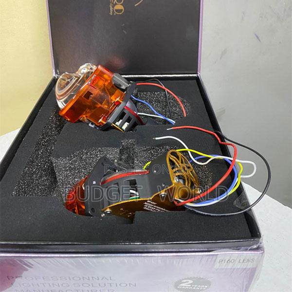 Dual‐Beam High Brightness P160 Led Bi Projector Headlights Dual Laser