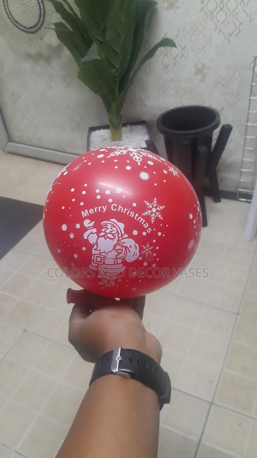 Red Balloons for Christmas