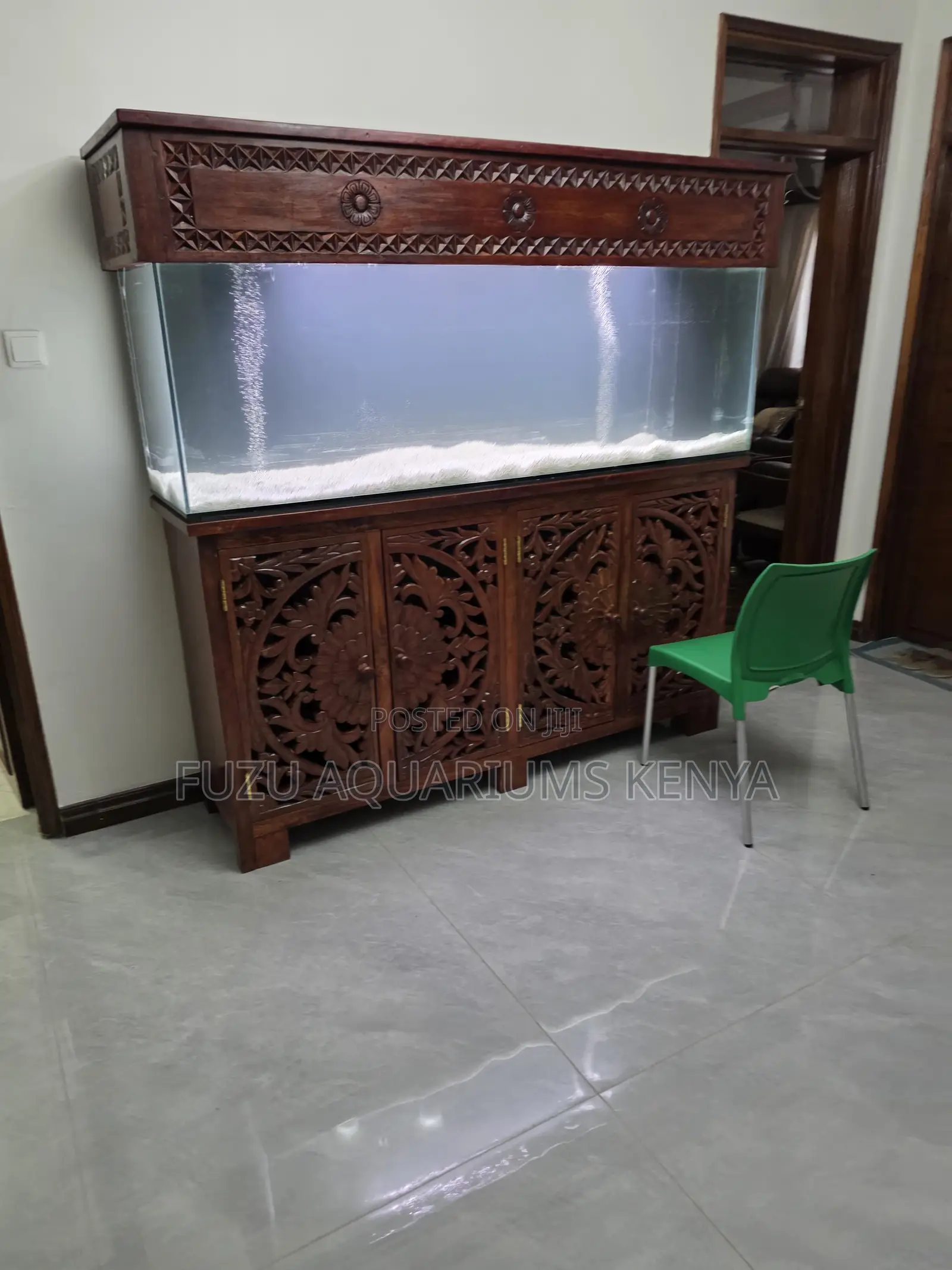 5ft Style Majestic Wooden Aquarium + Full Accessories
