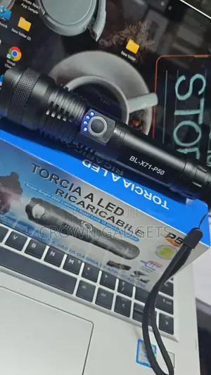 Bl-X71-P50 Super Bright 2000 Lumen Rechargeable Led Flashlight