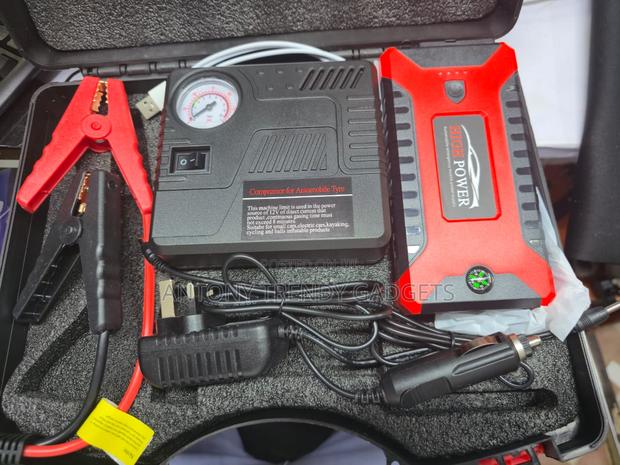 Vehicle Roadside Emergency Kit – Jump Starter, Inflator & Light - main view