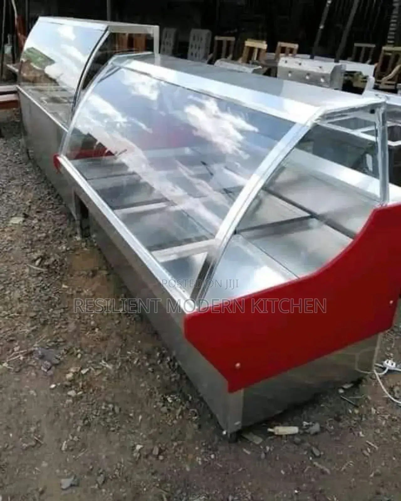 Locally Fabricated Meat Chiller Display