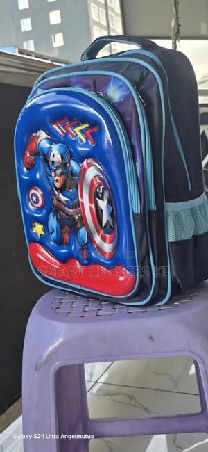 Cartoon Themed School Backpack - main view