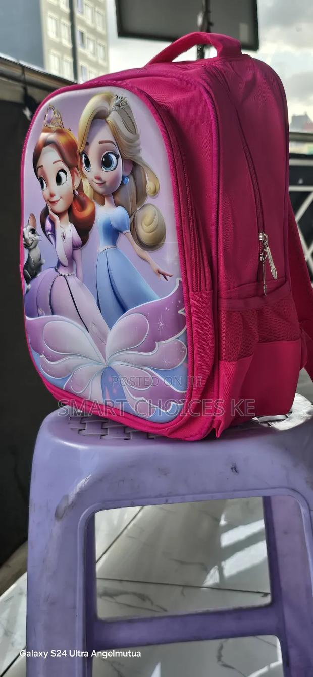 Cartoon Themed School Backpack - thumbnail 6