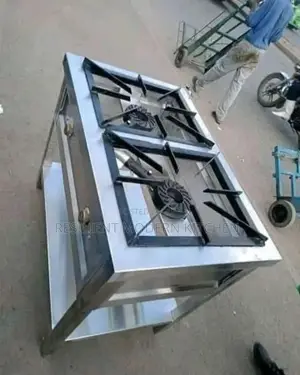 Heavy Duty Stainless Steel 2 Burner Gas Cooker
