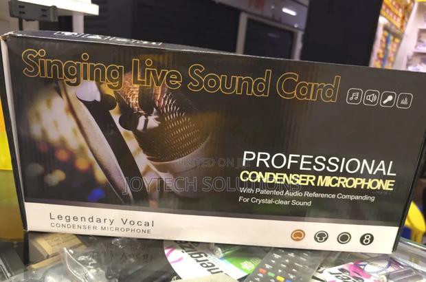 Live Sound Card, Adjustable Condenser Mic - thumbnail 2
