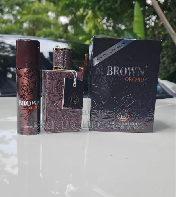 Brown Orchid Perfume With Deo Spray - main view