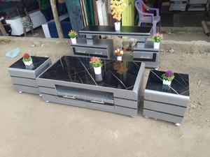 Coffee Table + 2 Stools + Tv Stand - thumbnail 2