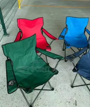 Heavy Duty Foldable Camping Chairs Available In Blue Red And Blue