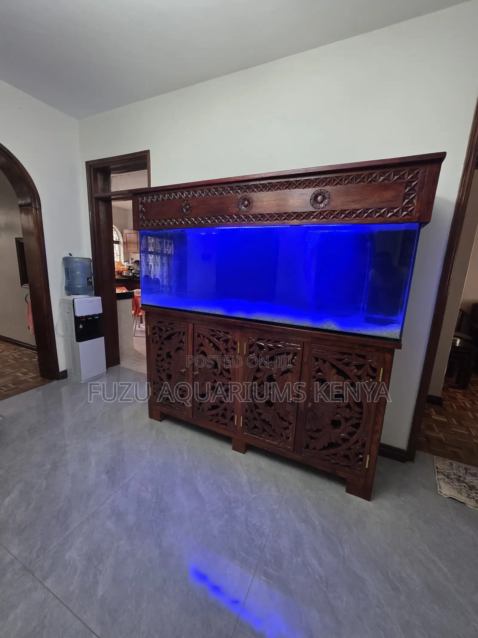 Hassle-Free Aquarium Bundle: Wood Stand Sump