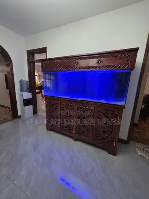 Hassle-Free Aquarium Bundle: Wood Stand Sump