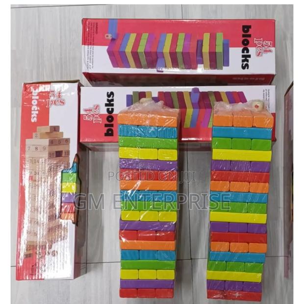 *Coloured Jenga Restocked*