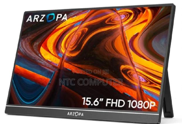 Arzopa A1 Portable Monitor 15.6'' FHD 1080p -Slim Portable Monitor