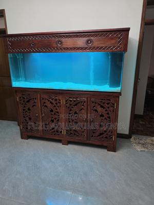 Turnkey Aquarium Solution: Wood Cabinet Equipment - thumbnail 2