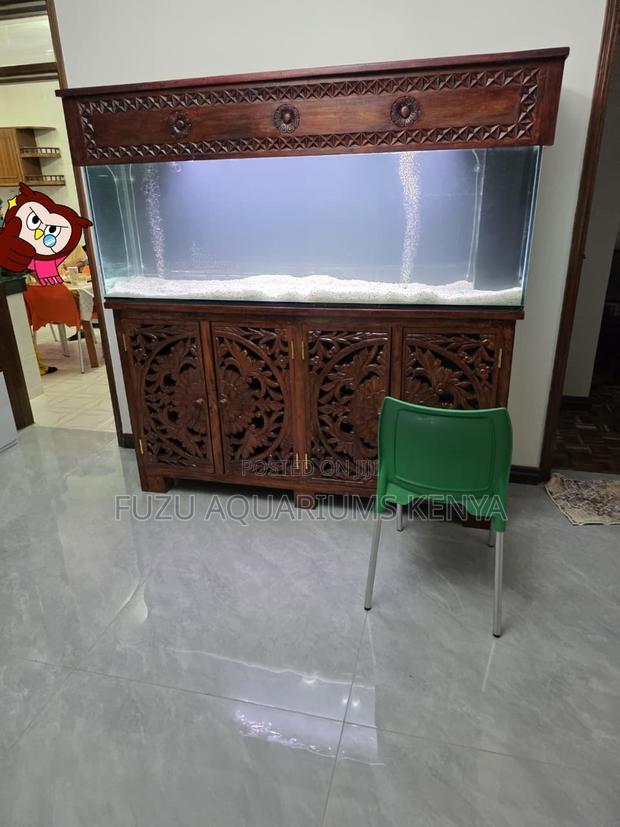 Grand Estate Solid Wood Aquarium With Sump Filtration