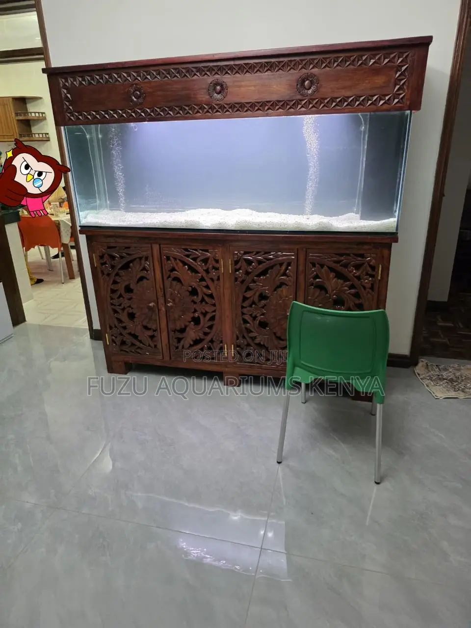 Grand Estate Solid Wood Aquarium With Sump Filtration