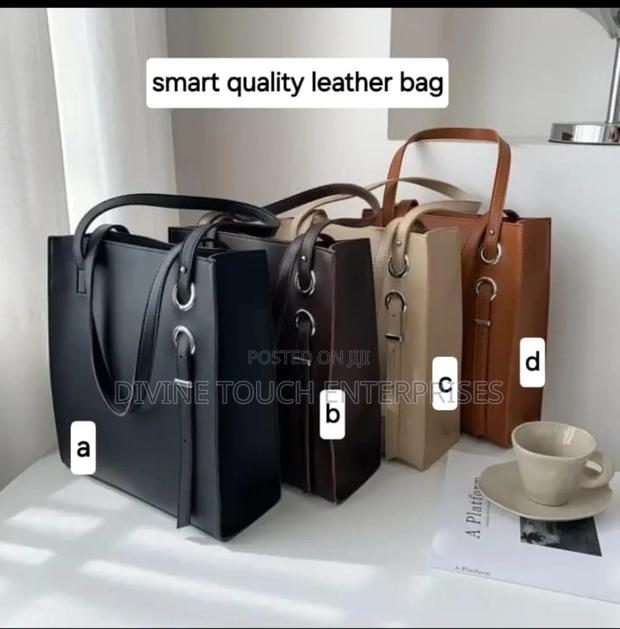Leather Tote Bag - main view