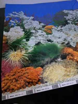 Deep Sea Blue Black Aquarium Backgrounds - thumbnail 2