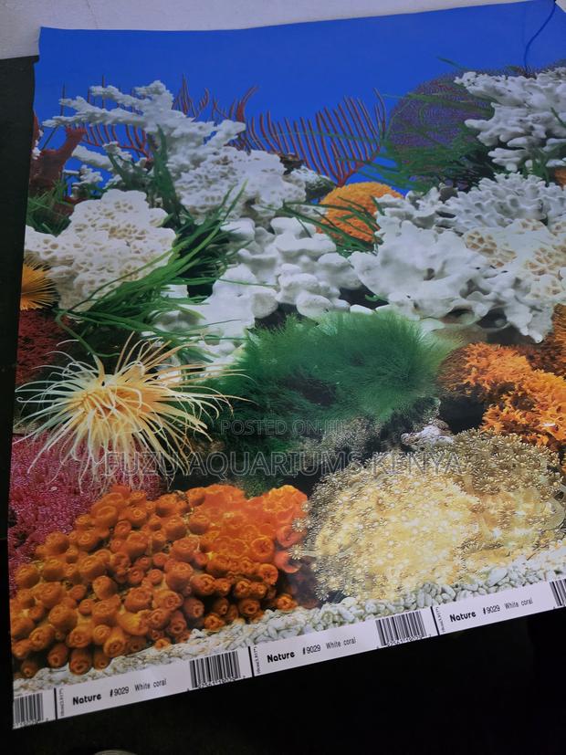 Deep Sea Blue Black Aquarium Backgrounds - main view