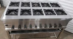 Commercial Gas Cooker – 10 Burner Power 