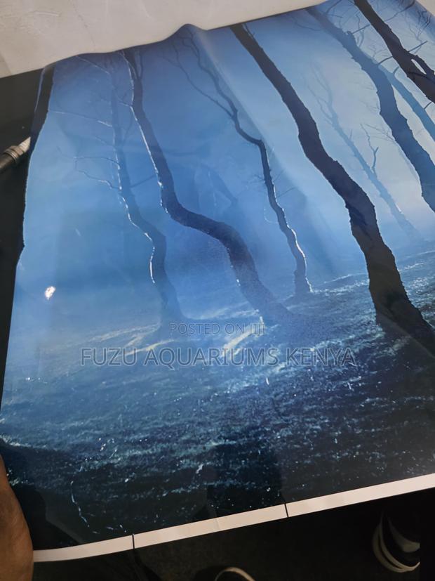 Premium Vinyl Aquarium Backgrounds (Water Resistant)