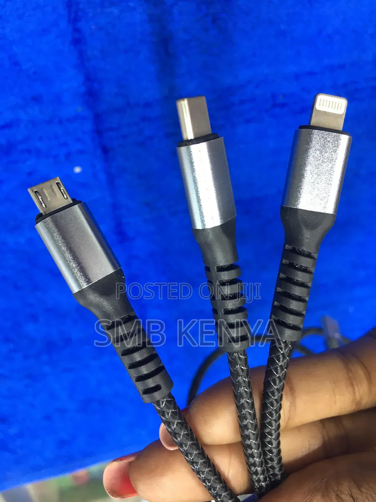 3 In 1 100w Fast Charging Cable