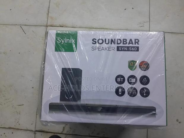 Syinix 2.1ch Soundbar Speaker System, Fm,Bt,Usb Cox