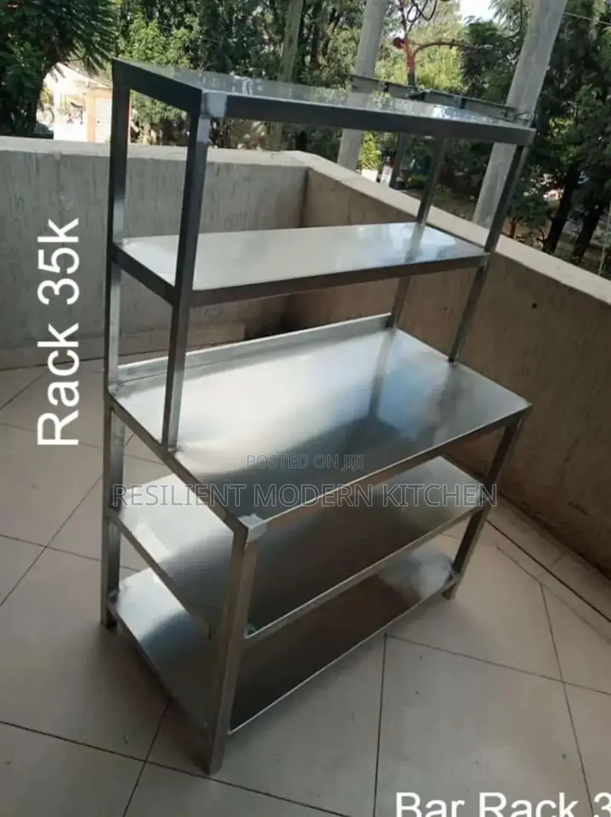 Heavy Gauge Stainless Kitchen Rack