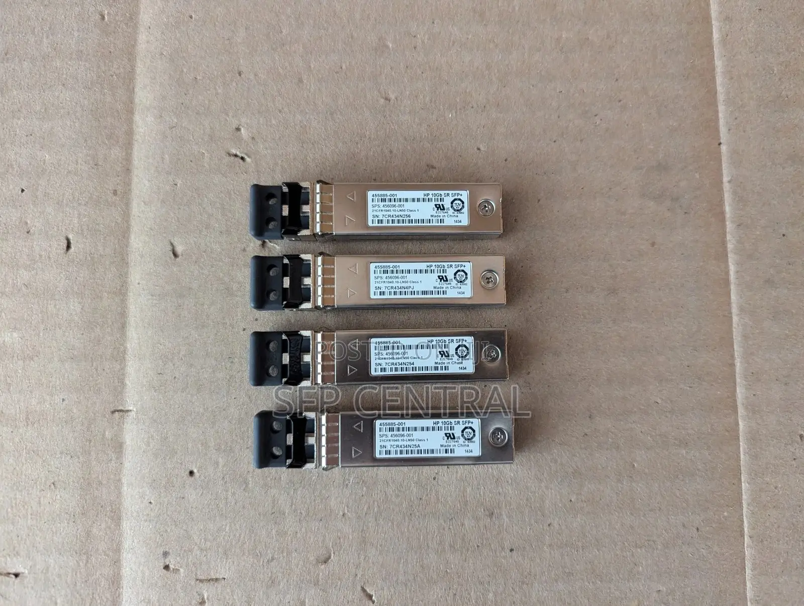 Hpe/Aruba 10gb Sr Sfp+ Optical Transceiver 455885-001