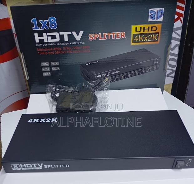 Quality Ultra Hd Hdmi Splitter 1x8 8 Port Repeater Amplifier