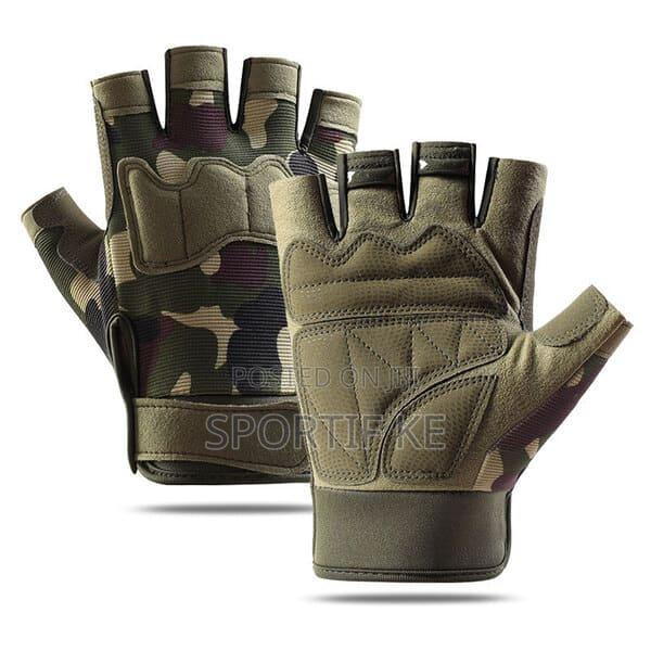 Unisex Anti-slip Half-fingers Tactical Training Gloves