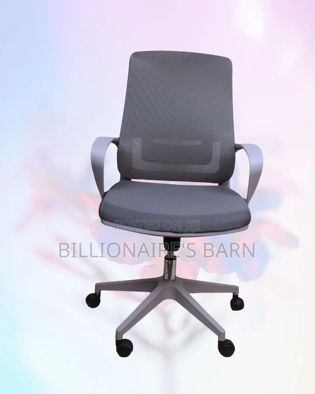 Adjustable Smooth-Rolling Mesh Office Grey | Top Seller in Kenya