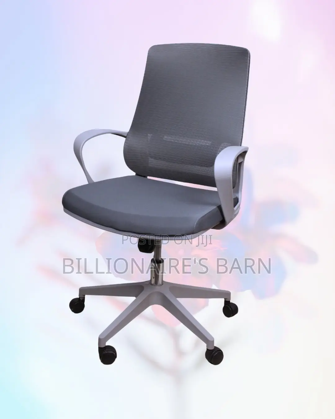 Adjustable Smooth-Rolling Mesh Office Grey | Top Seller in Kenya