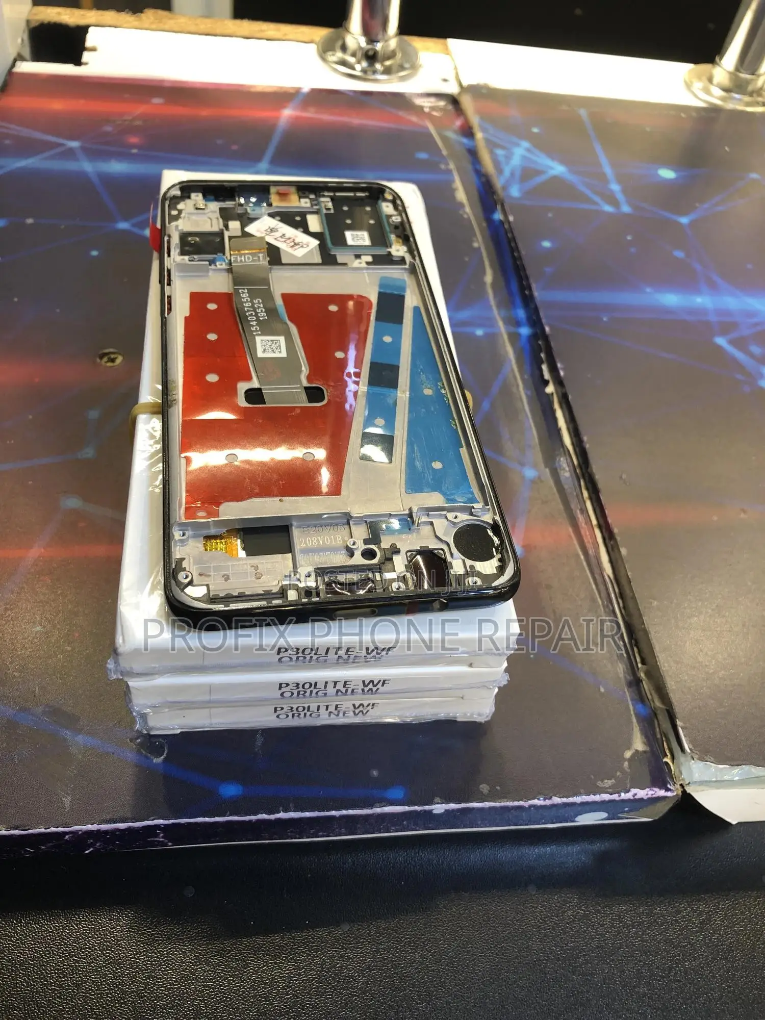 Original Huawei P30 Lite Broken Screen Replacement and Installation