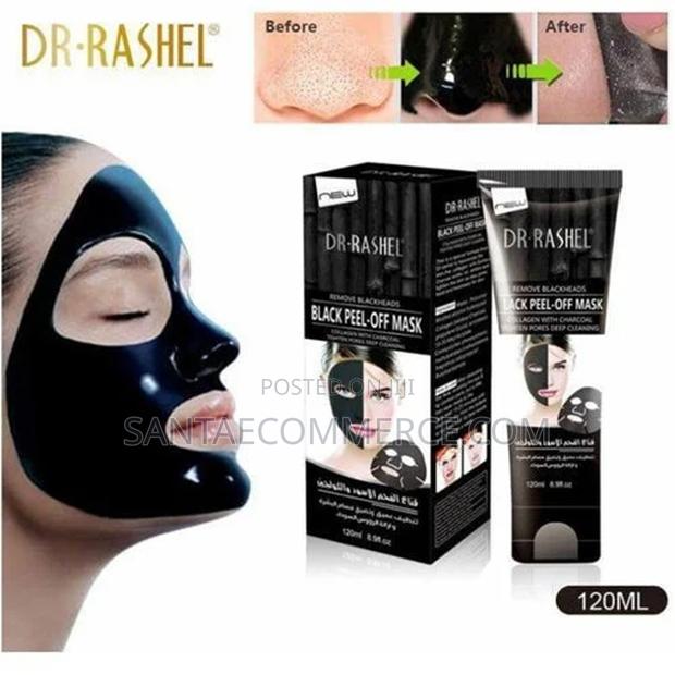 Dr. Rashel Black Peel-Off Facial Mask With Collagen Charcoal