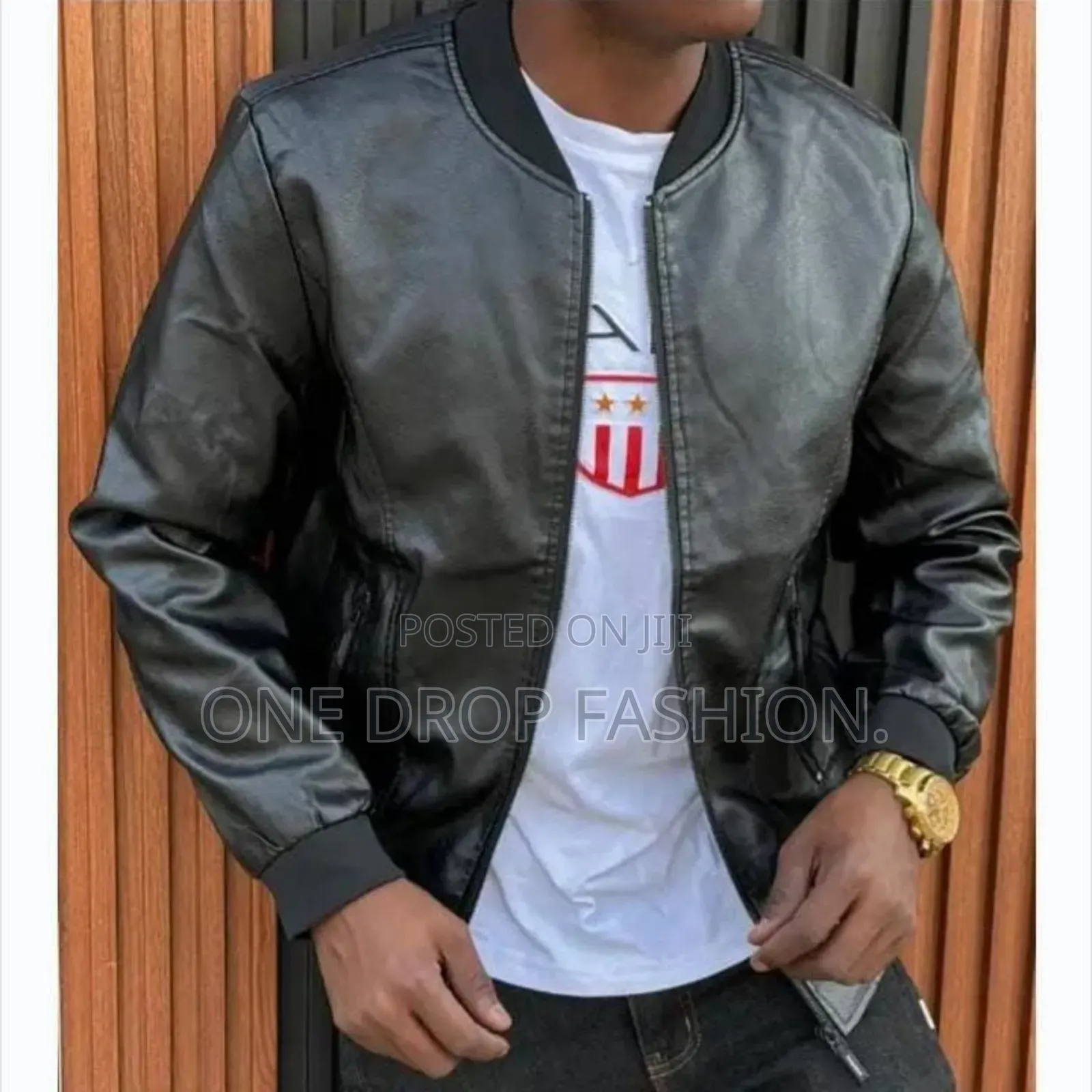 New Fashion Men Leather Jackets Sizes M-3xl